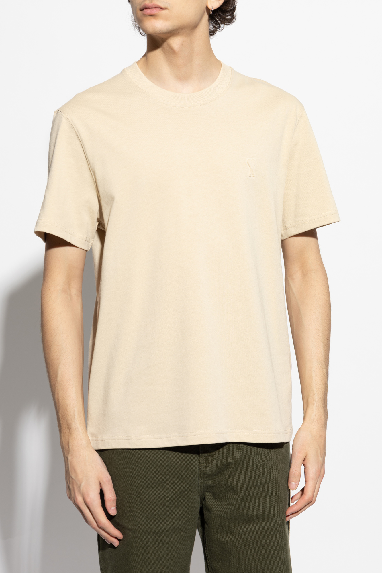 Ami Alexandre Mattiussi T-shirt with logo | Men's Clothing Ami Alexandre Mattiussi T-shirt with logo | Men's Clothing